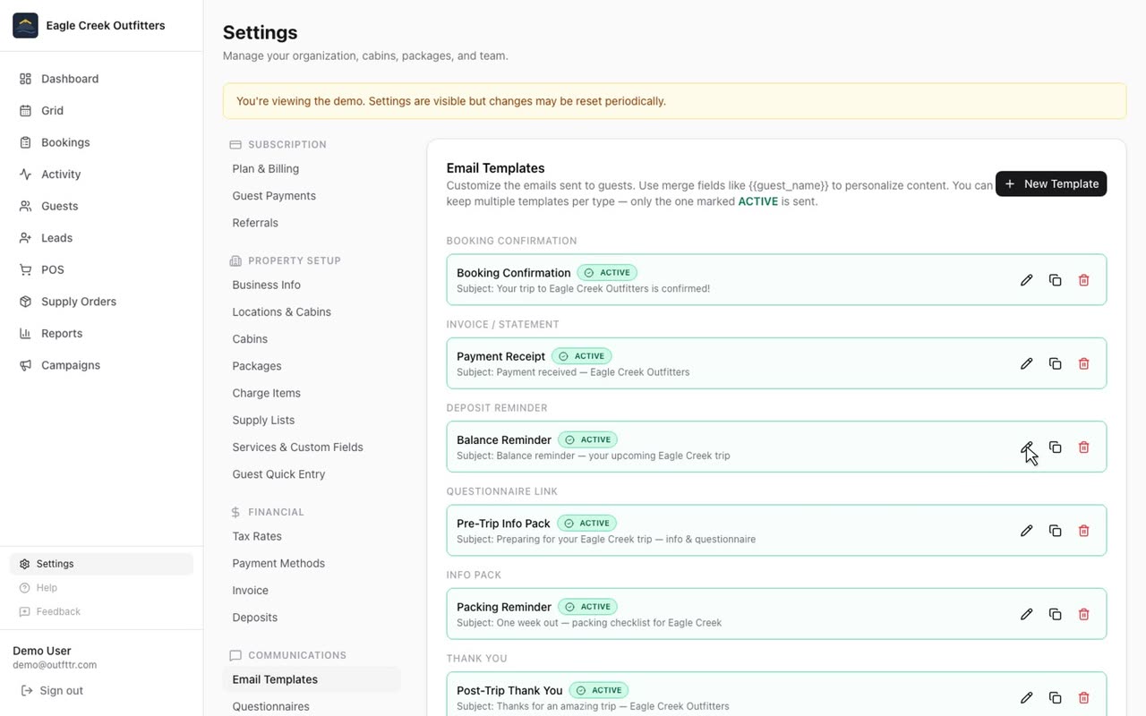 Email Templates